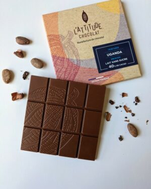 L'Attitude Chocolat - Uganda lait sans sucre 40%