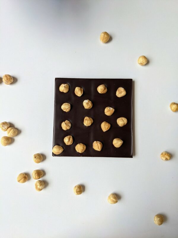 Tablette de chocolat noir et Noisettes – Image 2